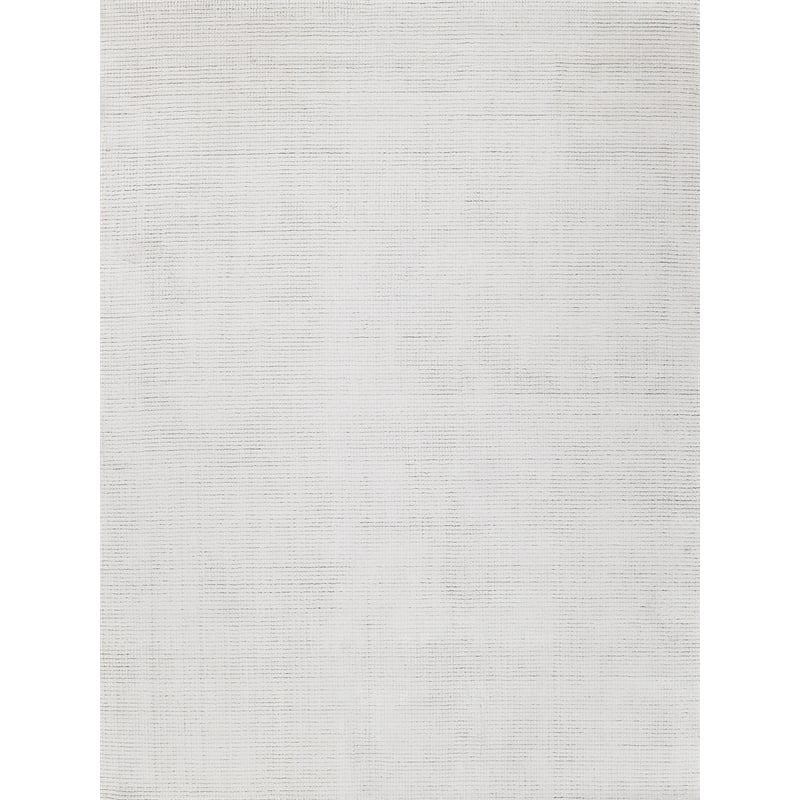 Manhattan Handloomed Polyester Ivory 8'x10' Area Rug