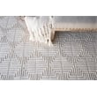 Manzoni Handloomed New Zealand Wool Ivory 10'x14' Area Rug