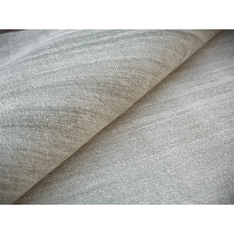 Martelli Modern Handloomed Silky Nylon Light Silver 4'x6' Area Rug
