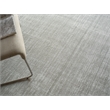 Martelli Modern Handloomed Silky Nylon Light Silver 4'x6' Area Rug