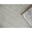 Martelli Modern Handloomed Silky Nylon Light Silver 4'x6' Area Rug