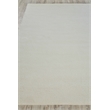 Merino Hand-Knotted Merino Wool Ivory 2'x3' Area Rug