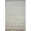 Merino Hand-Knotted Merino Wool Silver 10'x14' Area Rug