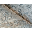 Marietta Oushak Hand-Tufted New Zealand Wool Ivory/Light Blue 9'x12' Area Rug