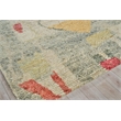 Marrakesh Hand-Knotted Wool Red/Yellow/Multi 9'x12' Area Rug