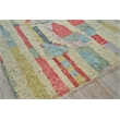 Marrakesh Hand-Knotted Wool Red/Yellow/Multi 9'x12' Area Rug