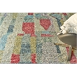 Marrakesh Hand-Knotted Wool Red/Yellow/Multi 9'x12' Area Rug