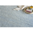 Merino Hand-Knotted Merino Wool Blue 14'x18' Area Rug