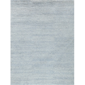 Merino Hand-Knotted Merino Wool Blue 14'x18' Area Rug