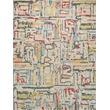 Marrakesh Hand-Knotted Wool Red/Yellow/Multi 8'x10' Area Rug