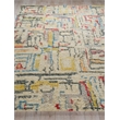 Marrakesh Hand-Knotted Wool Red/Yellow/Multi 9'x12' Area Rug