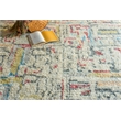 Marrakesh Hand-Knotted Wool Red/Yellow/Multi 9'x12' Area Rug