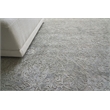 Meena Hand-Knotted Wool/Silk Silver/Gray 10'x14' Area Rug