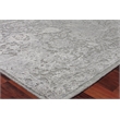 Meena Hand-Knotted Wool/Silk Silver/Gray 14'x18' Area Rug