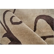 Metro Hand-Knotted Wool/Viscose Beige/Brown 10'x14' Area Rug