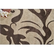 Metro Hand-Knotted Wool/Viscose Beige/Brown 10'x14' Area Rug