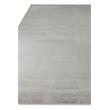Metro Velvet Hand-Knotted Wool/Viscose Light Gray 8'x10' Area Rug
