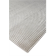 Metro Velvet Hand-Knotted Wool/Viscose Light Gray 8'x10' Area Rug