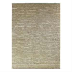 Metro Velvet Hand-Knotted Wool/Viscose Beige 9'x12' Area Rug
