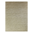 Metro Velvet Hand-Knotted Wool/Viscose Beige 9'x12' Area Rug