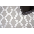 Metro Velvet Hand-Knotted Wool/Viscose Silver 14'x18' Area Rug