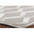 Metro Velvet Hand-Knotted Wool/Viscose Silver 8'x10' Area Rug