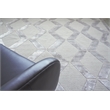 Metro Velvet Hand-Knotted Wool/Viscose Silver 8'x10' Area Rug