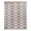 Metro Velvet Hand-Knotted Wool/Viscose Beige 10'x14' Area Rug
