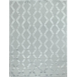 Metro Velvet Hand-Knotted Wool/Viscose Aqua 4'x6' Area Rug