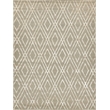 Metro Velvet Hand-Knotted Wool/Viscose Light Beige 12'x15' Area Rug