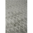 Metro Velvet Hand-Knotted Wool/Viscose Blue 9'x12' Area Rug