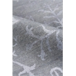 Milano Velvet Hand-Knotted Wool/Bamboo Silk Light Blue 9'x10' Area Rug