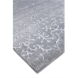 Milano Velvet Hand-Knotted Wool/Bamboo Silk Light Blue 9'x10' Area Rug