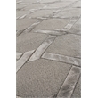Metro Velvet Hand-Knotted Wool/Viscose Light Blue 10'x14' Area Rug
