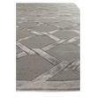 Metro Velvet Hand-Knotted Wool/Viscose Light Blue 9'x12' Area Rug