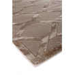 Metro Velvet Hand-Knotted Wool/Viscose Light Beige 6'x9' Area Rug