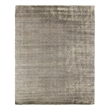 Metro Velvet Hand-Knotted Wool/Viscose Silver 10'x14' Area Rug