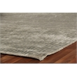 Metro Velvet Hand-Knotted Wool/Viscose Light Blue 12'x15' Area Rug