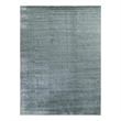 Metro Velvet Hand-Knotted Wool/Viscose Light Blue 12'x15' Area Rug