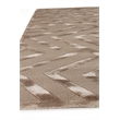 Metro Velvet Hand-Knotted Wool/Viscose Beige 9'x12' Area Rug