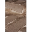 Metro Velvet Hand-Knotted Wool/Viscose Beige 9'x12' Area Rug