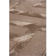 Metro Velvet Hand-Knotted Wool/Viscose Beige 9'x12' Area Rug