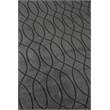 Metro Velvet Hand-Knotted Wool/Viscose Light Gray 8'x10' Area Rug
