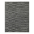 Metro Velvet Hand-Knotted Wool/Viscose Light Gray 8'x10' Area Rug