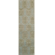 Metro Velvet Hand-Knotted Wool/Viscose Beige 8'x10'6