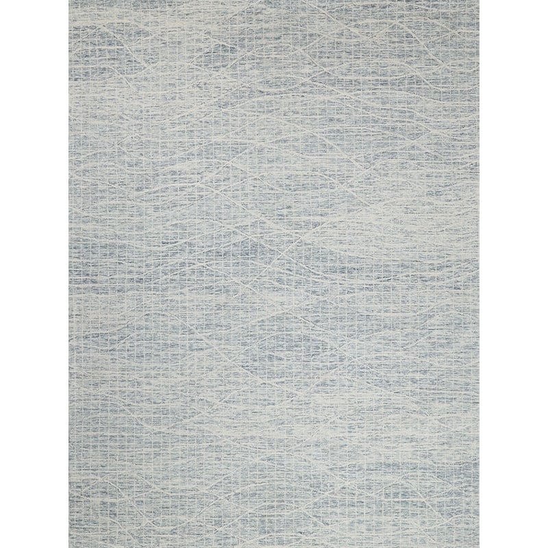 Miami Hand-Tufted New Zealand Wool Silver 10'x14' Area Rug