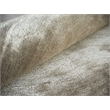 Mitomo Hand-Tufted Wool/Bamboo Silk Taupe 5'x7' Shape Area Rug