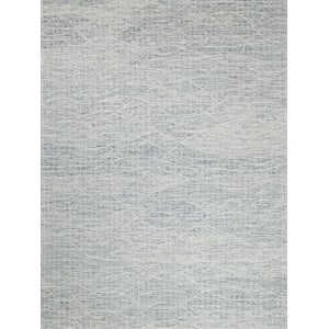 Miami Hand-Tufted New Zealand Wool Silver 6'x9' Area Rug