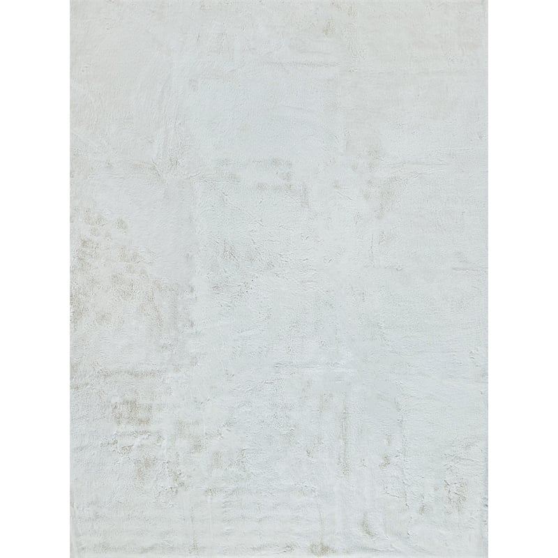 Mink Hand-Tufted Polyacrylic Ivory 12'x15' Area Rug