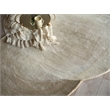 Mitomo Hand-Tufted Wool/Bamboo Silk Pearl 5'x7' Shape Area Rug